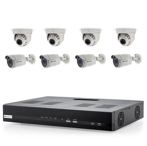 2TB NVR Mix Bundle with 4x MicroBullet's & 4x MegaBall's